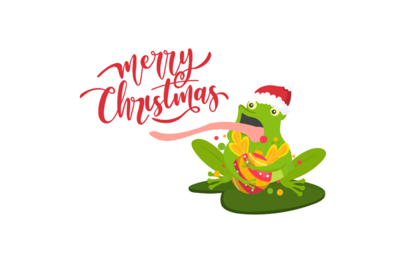 Animal Christmas Cartoon Illustration: A Festive Graphics Gem