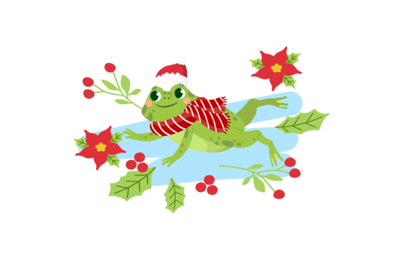 Animal Christmas Cute Illustration: A Perfect Graphics Asset