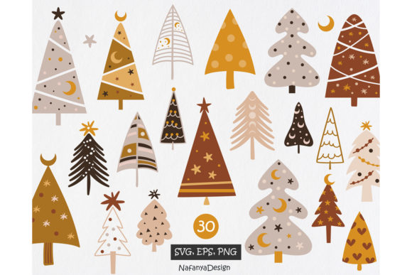 Boho Christmas Tree SVG: A Versatile Graphic for Holiday Creations