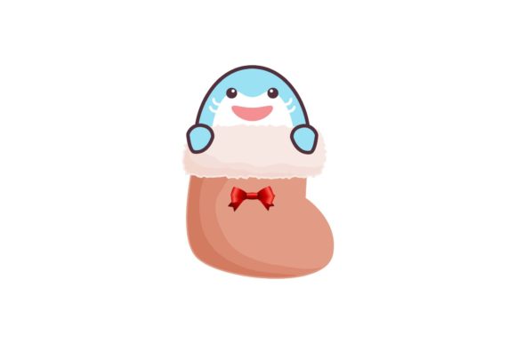 Charming Animal Hiding in Christmas Socks: A Festive Graphics Review