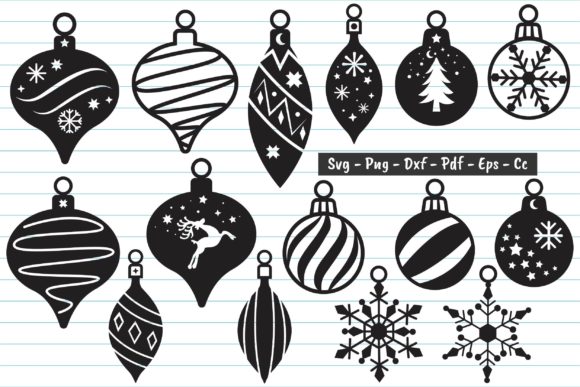 Christmas Ball Svg Bundle: A Versatile Graphics and Illustrations Asset