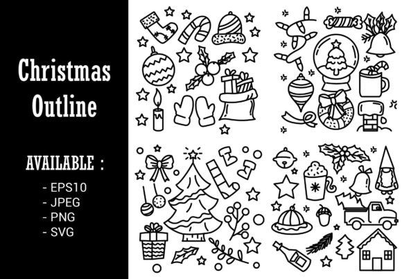 Christmas Ornament Set: A Festive Embroidery Collection