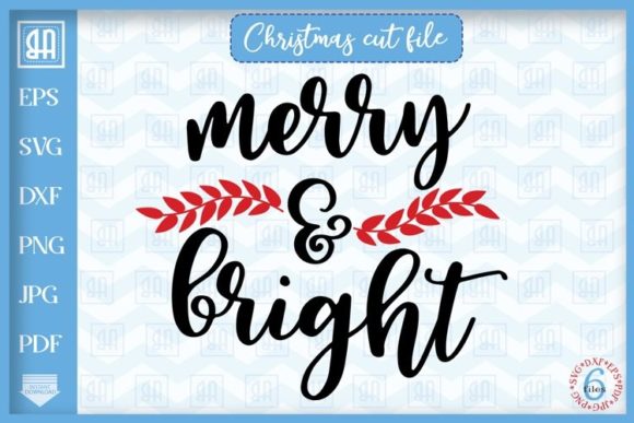 Christmas SVG - Merry and Bright: A Graphics Review