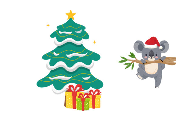 Merry Christmas Holiday Concept Design: A Festive Graphics and Illustrations Asset