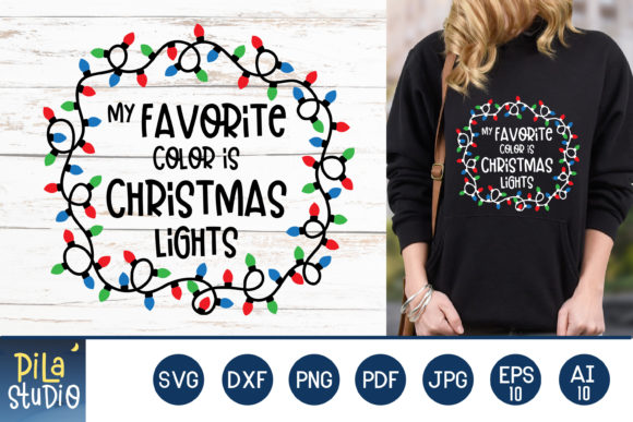 MyFavorite Color is Christmas Lights SVG: A Festive Embroidery Review